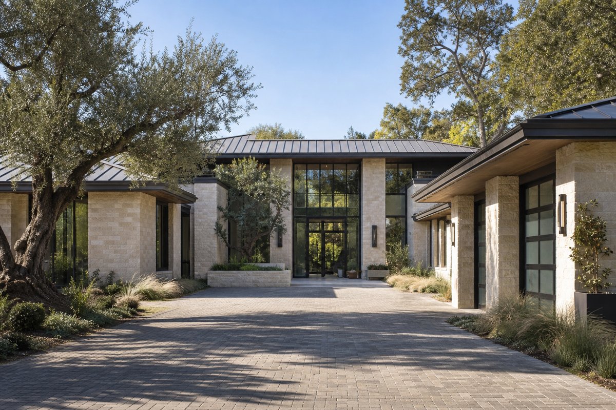 Saratoga, California home exterior