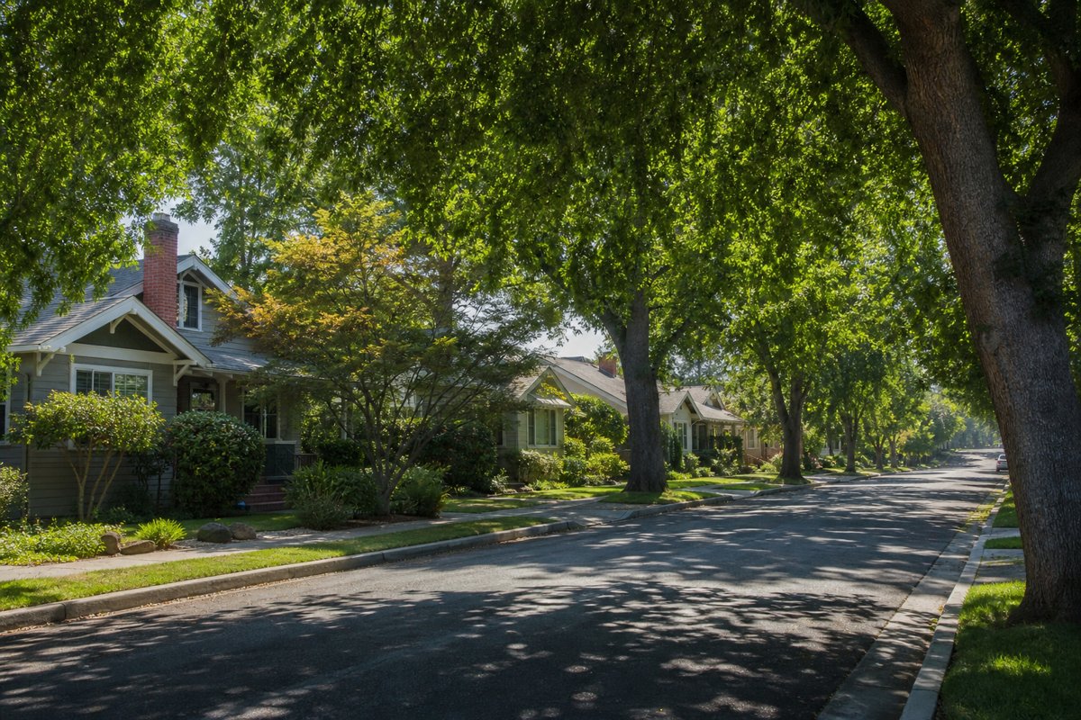 Willow Glen, San Jose residential street